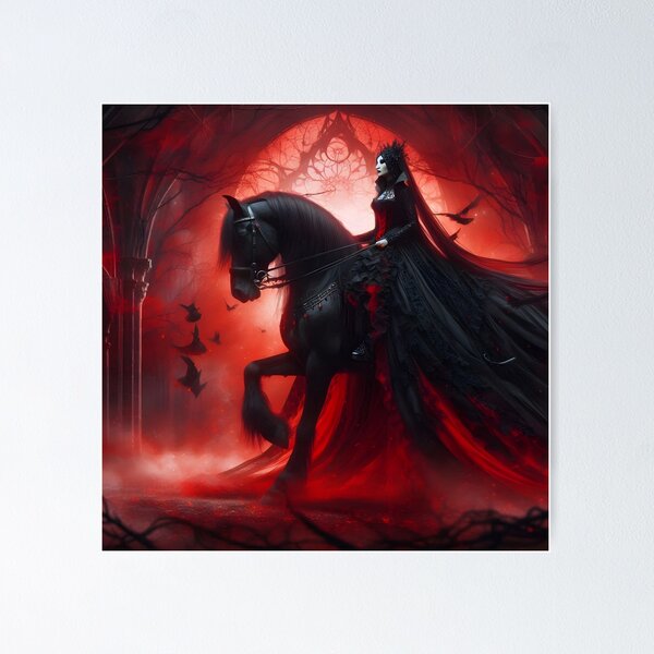 Item preview, Goth Rider of the Shadows designed and sold by GothicRubette.