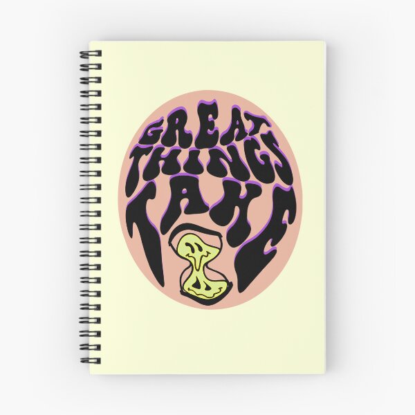 Item preview, Great Things Take Time designed and sold by Makalee Rae.