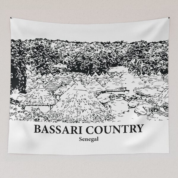Item preview, Bassari Country - Senegal designed and sold by Lakeric Cityscapes.