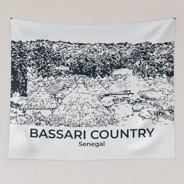 Item preview, Bassari Country - Senegal designed and sold by Lakeric Cityscapes.
