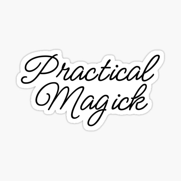 Vista previa del artículo con la obra «Magia práctica», diseñado y vendido por GwenSnow.