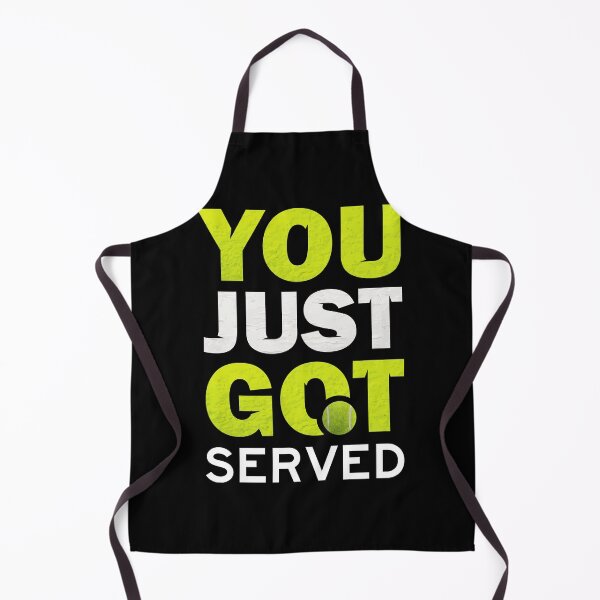 Item preview, You Just Got Served Funny Tennis Lover Sarcasm Pun Tennis designed and sold by miaa-artistshop.