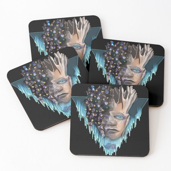 Item preview, portrait of a cyber witch designed and sold by Cyberomiz.