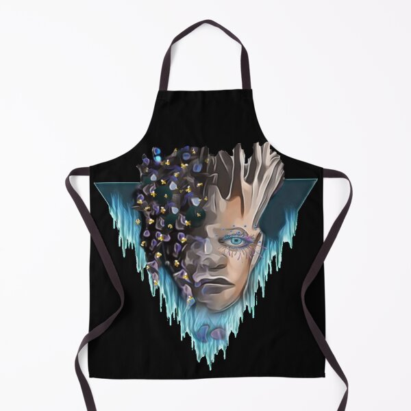 Item preview, portrait of a cyber witch designed and sold by Cyberomiz.