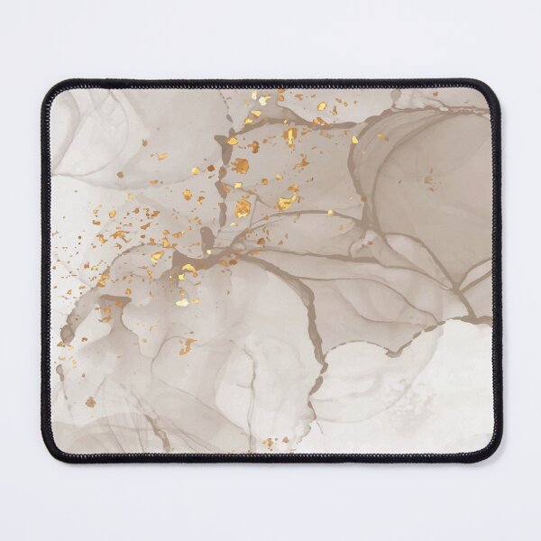 Item preview, Beige and Gold Abstract, Watercolor Art Print By Synplus designed and sold by synplus.