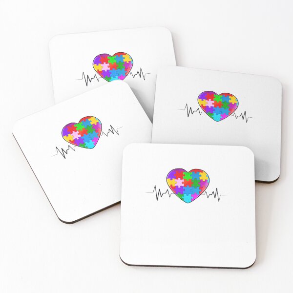 Item preview, Love Heart Puzzle Acceptance Awareness designed and sold by Run to Creations.