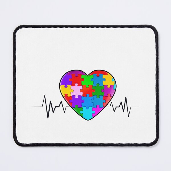 Item preview, Love Heart Puzzle Acceptance Awareness designed and sold by Run to Creations.