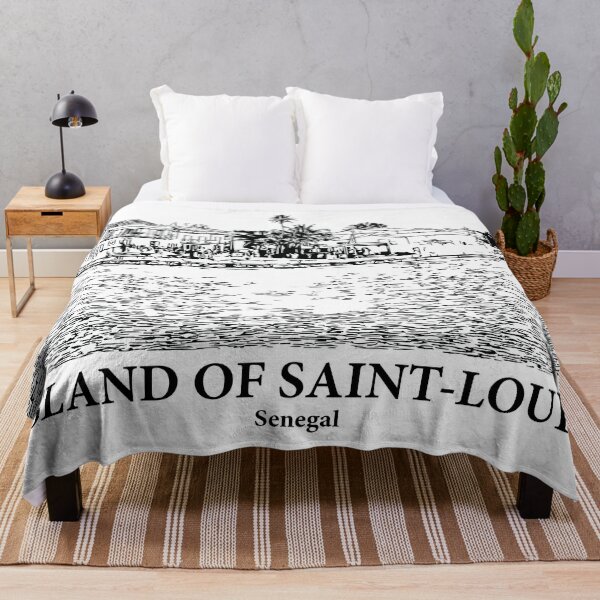 Artikelvorschau, Insel Saint-Louis - Senegal entworfen und verkauft von Lakeric Cityscapes.