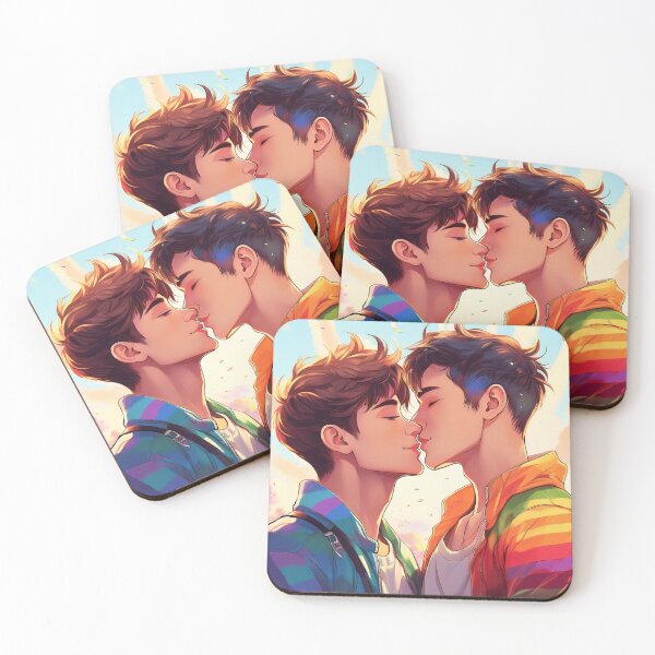 Item preview, Pride Love – BL Anime Couple Celebration designed and sold by Kawaii-Drip.