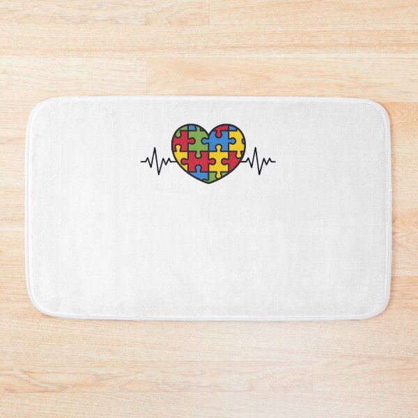 Item preview, Autism Heart Beat Kids Puzzle designed and sold by Run to Creations.