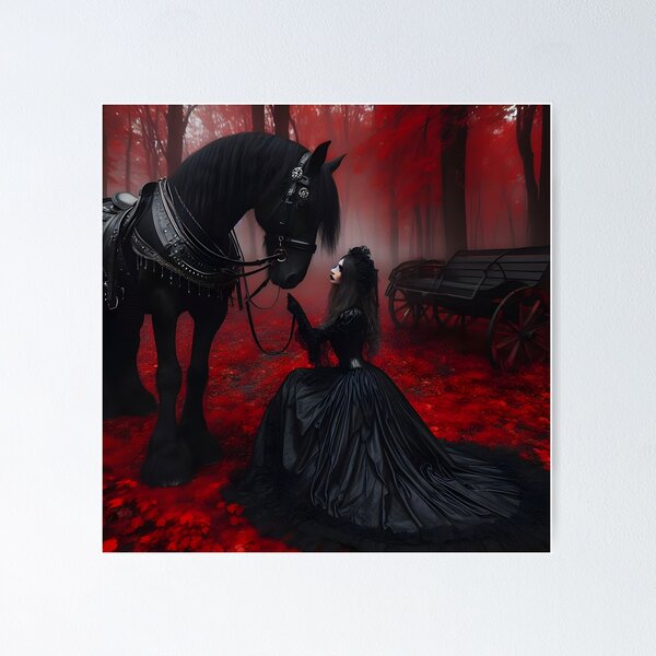 Item preview, Whispers in the Crimson Twilight – A Gothic Bond designed and sold by GothicRubette.
