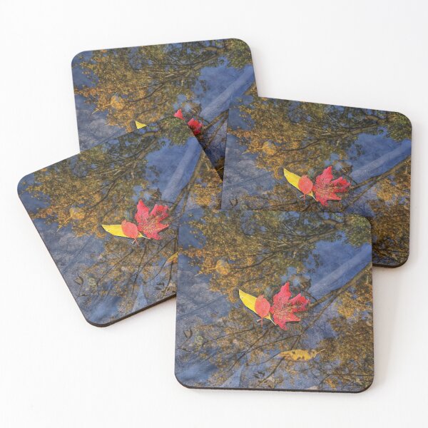 Item preview, Fall Leaves in Water designed and sold by Mythic Meraki .