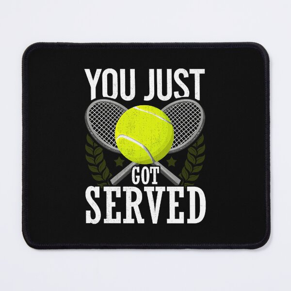 Item preview, You Just Got Served Tennis Racket Serve designed and sold by miaa-artistshop.