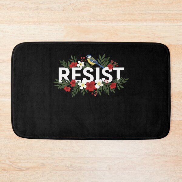 Item preview, Floral Resist Not My President Anti-Trump designed and sold by varioarts.