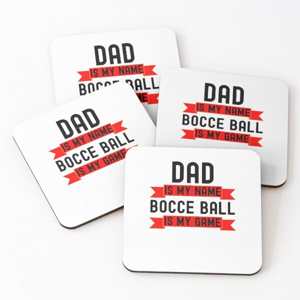Item preview, Dad is my name Bocce Ball is my game funny Bocce Ball player designed and sold by snowry.