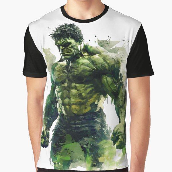 Item preview, Hulk Digital Art with Watercolor Effect designed and sold by SAMNagy.