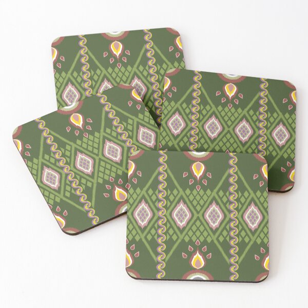 Item preview, Ikat pattern texture,fabric,clothing,wrapping,carpet designed and sold by Nakorn06 Shop.