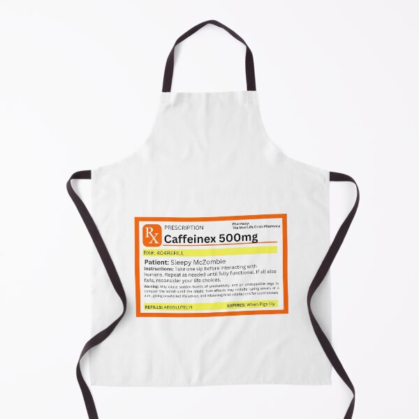 Item preview, Funny Caffeine Prescription Label – Gift ideas for for college students, Coffee & Tea Lovers designed and sold by LiLohaveaplan.