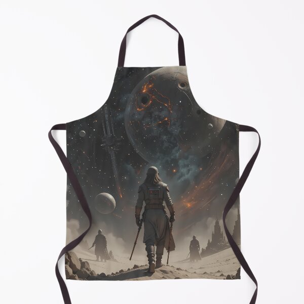 Item preview, Star Wars Moon Galactic Struggles Art Vader designed and sold by ART ATTACK ZONE.