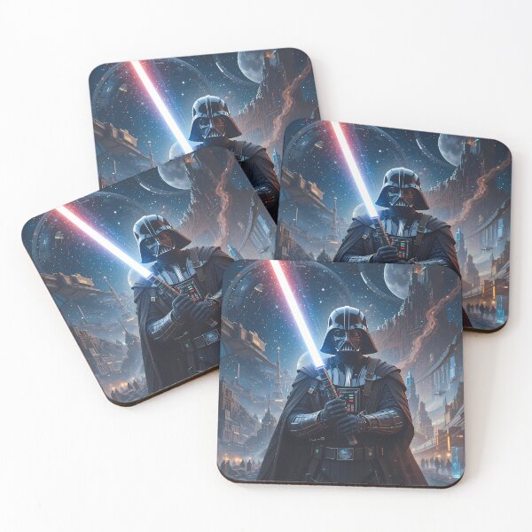 Item preview, Surreal Star Wars Dark Planets Art Vader designed and sold by ART ATTACK ZONE.