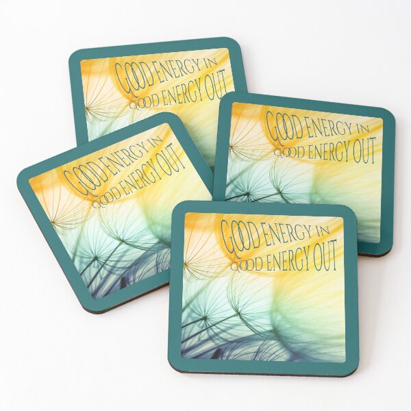 Item preview, Good Energy In, Good Energy Out – Dandelion Sunset Vibes designed and sold by LUV963.