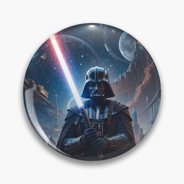Item preview, Surreal Star Wars Dark Planets Art Vader designed and sold by ART ATTACK ZONE.