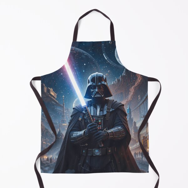 Item preview, Surreal Star Wars Dark Planets Art Vader designed and sold by ART ATTACK ZONE.
