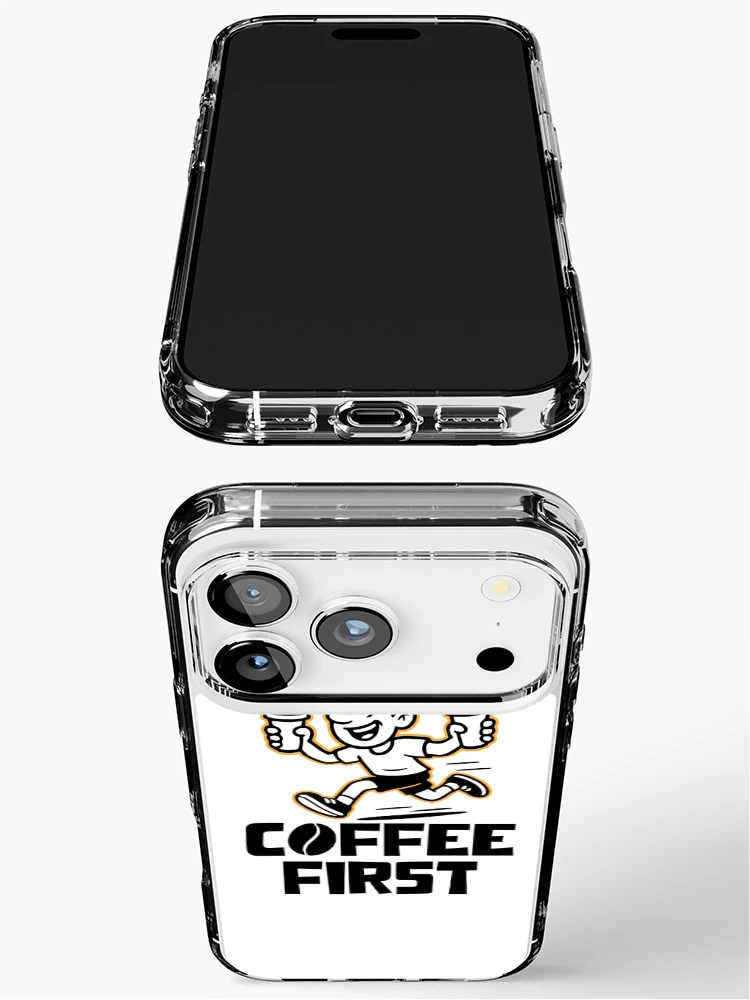 Thumbnail 3 of 5, iPhone Case, Coffee First designed and sold by bustednut.