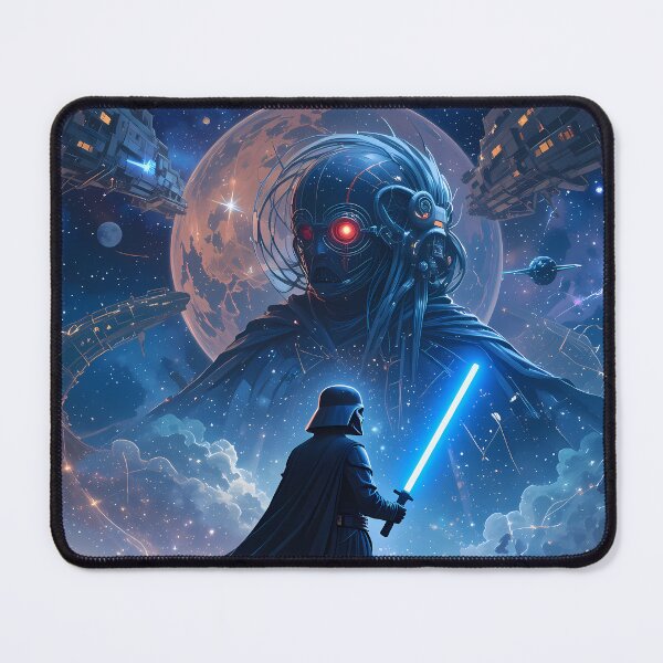 Item preview, Distopic Star Wars Dark Galactic Struggles Art Vader designed and sold by ART ATTACK ZONE.