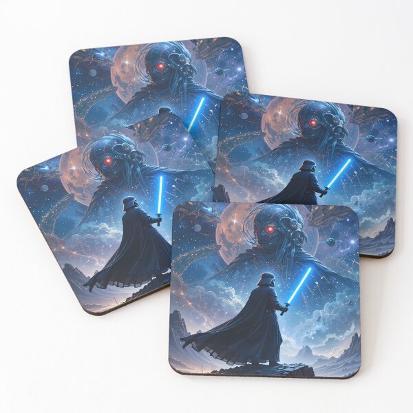 Item preview, Distopic Star Wars Dark Galactic Struggles Art Vader designed and sold by ART ATTACK ZONE.