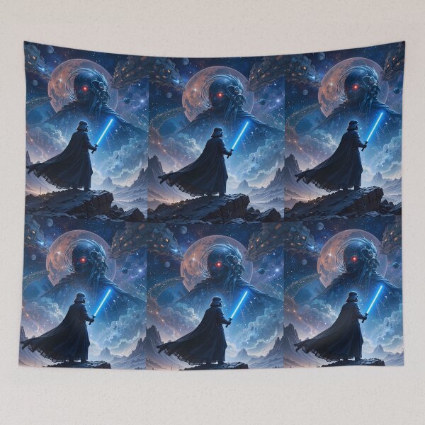 Item preview, Distopic Star Wars Dark Galactic Struggles Art Vader designed and sold by ART ATTACK ZONE.