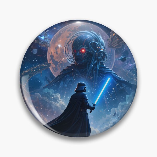 Item preview, Distopic Star Wars Dark Galactic Struggles Art Vader designed and sold by ART ATTACK ZONE.