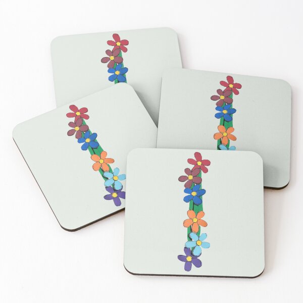 Item preview, Rainbow craft flowers designed and sold by Lauracolleen3.