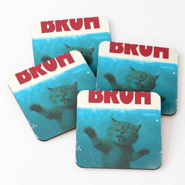 Item preview, Bruh Meme Funny Saying Brother Greeting Teens Boys Bruh Cat designed and sold by smartrocket.