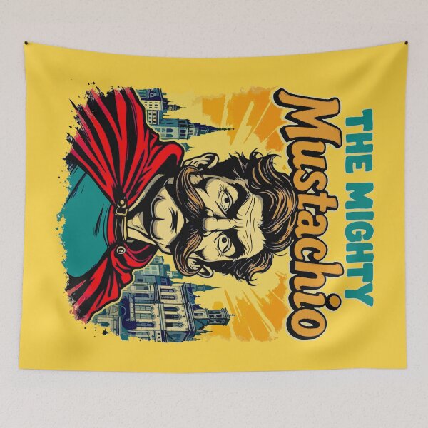 Item preview, The Mighty Mustachio – Guardian of the Old City designed and sold by SteadyRolling.