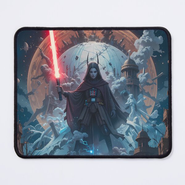 Item preview, Fly Star Wars Dark Galactic Art Vader designed and sold by ART ATTACK ZONE.