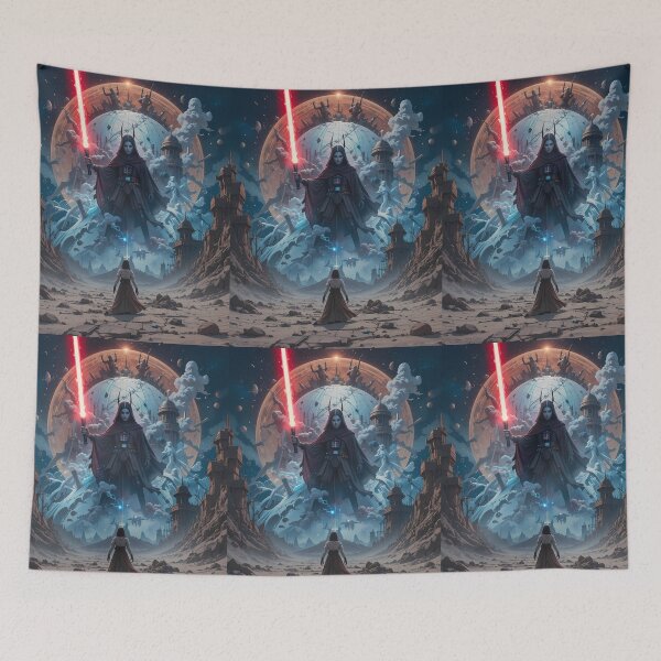 Item preview, Fly Star Wars Dark Galactic Art Vader designed and sold by ART ATTACK ZONE.