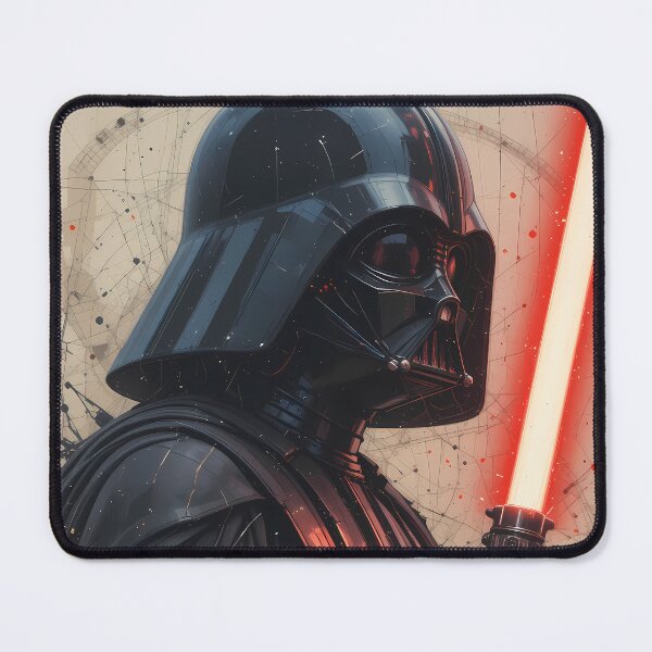 Item preview, Star Wars Retro Art Vader Black Red designed and sold by ART ATTACK ZONE.