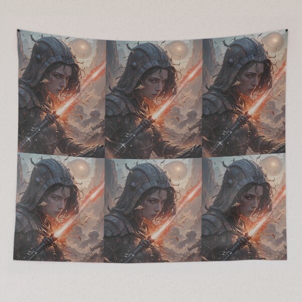 Item preview, Maria Star Wars Dark Galactic Art Vader designed and sold by ART ATTACK ZONE.