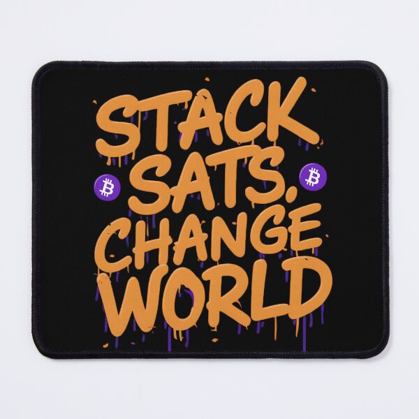 Item preview, Bitcoin Never Sleeps designed and sold by RadDeck.