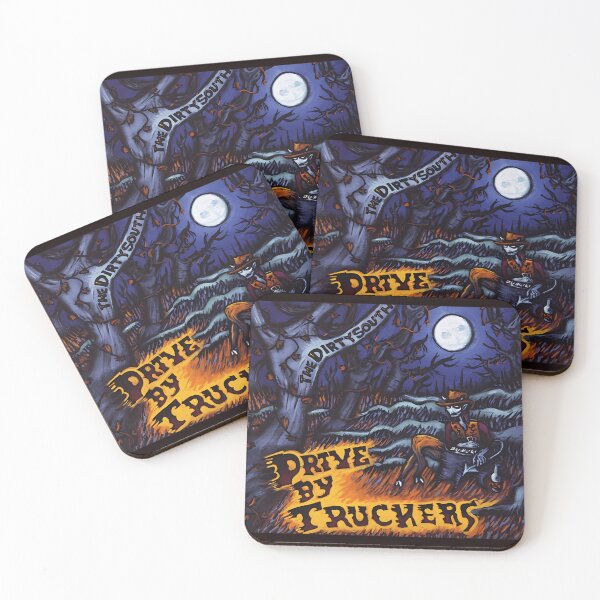 Item preview, The Truckers South Drive-By Dirty Moon designed and sold by RUMI-ART-PLANET.