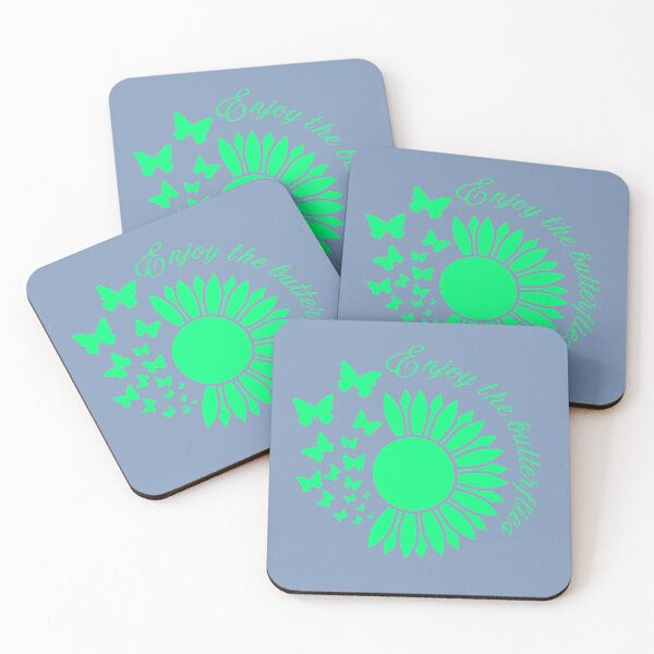 Item preview, Neon Green Enjoy the Butterflies designed and sold by DreamsArtwear.