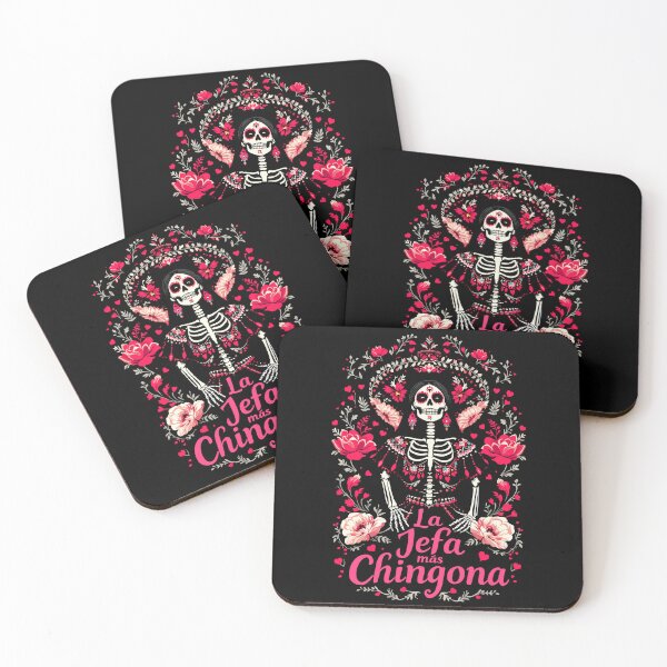 Item preview, La Jefa Más Chingona – Día de los Muertos Queen Vibes designed and sold by BeamiCreations.