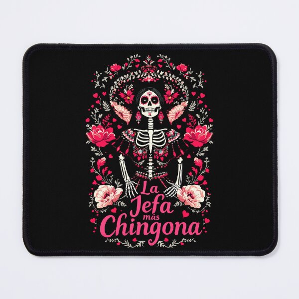 Item preview, La Jefa Más Chingona – Día de los Muertos Queen Vibes designed and sold by BeamiCreations.