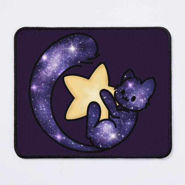 Item preview, Cluster the Glactic Cat designed and sold by Cosmic Kitty Colors.