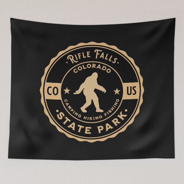 Item preview, Bigfoot Rifle Falls State Park Colorado designed and sold by CattlettArt.