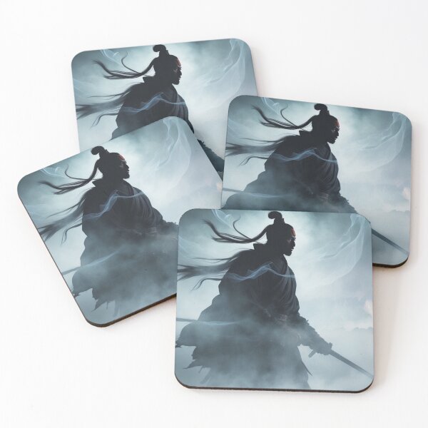 Item preview, Mystical Shadow Warrior - Ancient Tibetan Samurai designed and sold by SoulFlex.