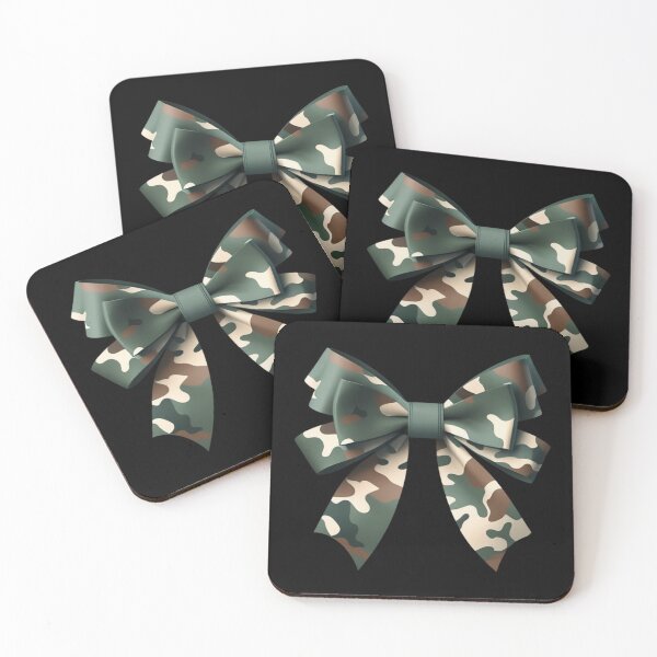 Item preview, Camouflage Old Camo Bow Camo Coquette Bow Hunting Women Girl designed and sold by Dabbing Turtle Designs.