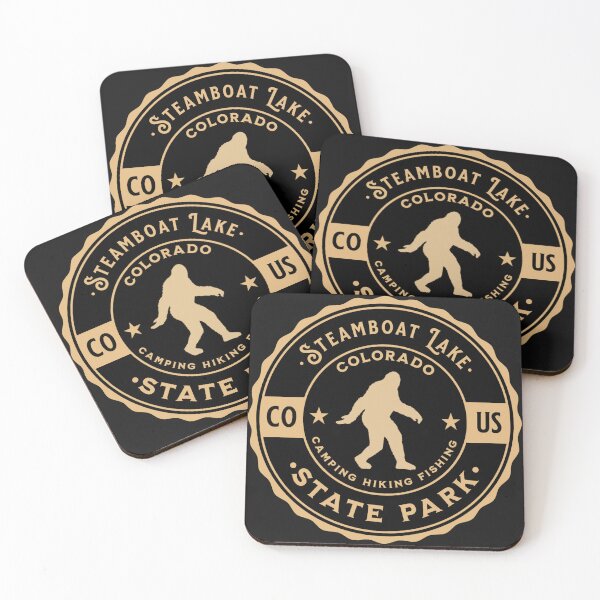 Item preview, Bigfoot Steamboat Lake State Park Colorado designed and sold by CattlettArt.