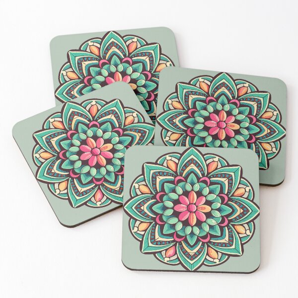 Item preview, Traditional Indian Rangoli Design designed and sold by Jollys-ArtShop.